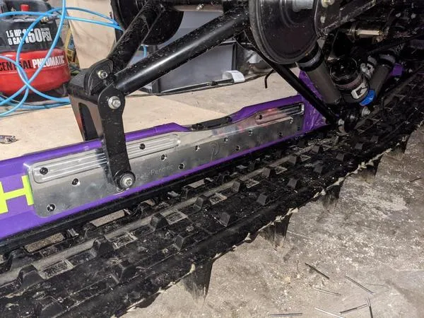 Pin'd Performance Omega Rail Brace System - Alpha Rail - 2022 Stock