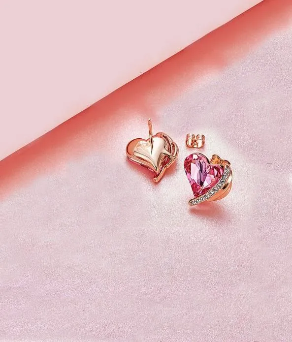 Pink Angel Earrings