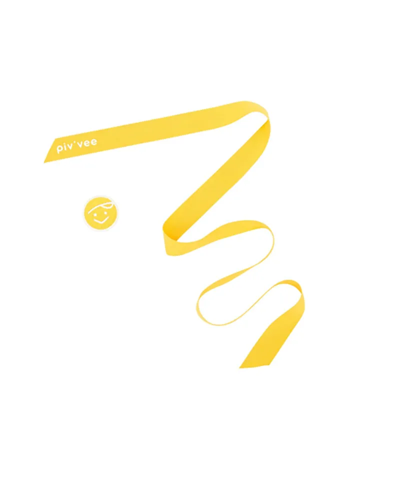 PIV'VEE Logo Patch & Ribbon for Sun Visor - 2 Colors
