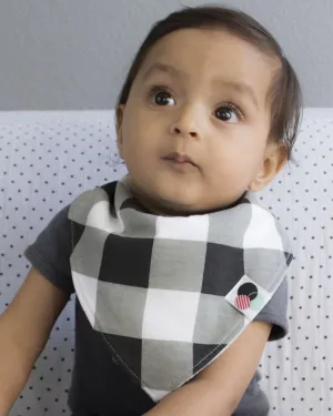 PLAID  | Premium  Baby Bandana Bib