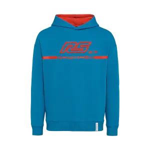 Porsche Men's Hoodie, Blue & Orange - RS 2.7