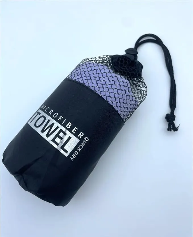 Quick-Drying Towels, 3 Colors, Large Microfiber Cleaning Cloth (purple)