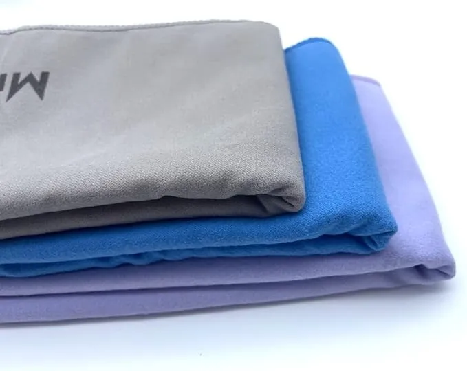 Quick-Drying Towels, 3 Colors, Large Microfiber Cleaning Cloth (purple)