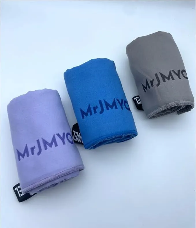 Quick-Drying Towels, 3 Colors, Large Microfiber Cleaning Cloth (purple)
