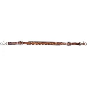 Rafter T Ranch Tooled Sunflower Collection Wither Strap
