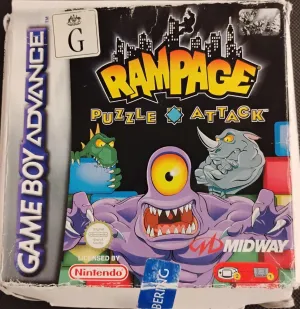 Rampage Puzzle Attack i æske (Slidt æske)