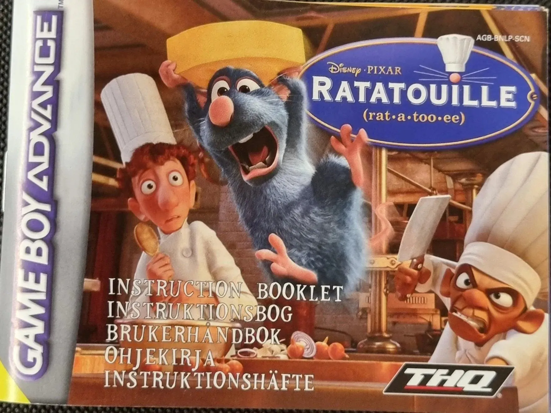 Ratatouille manual (SCN)