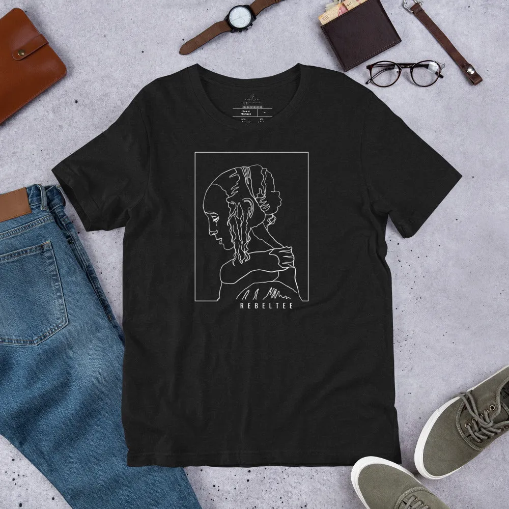 Rebel Tee one line Art design Men T-Shirt Regular price $20.00