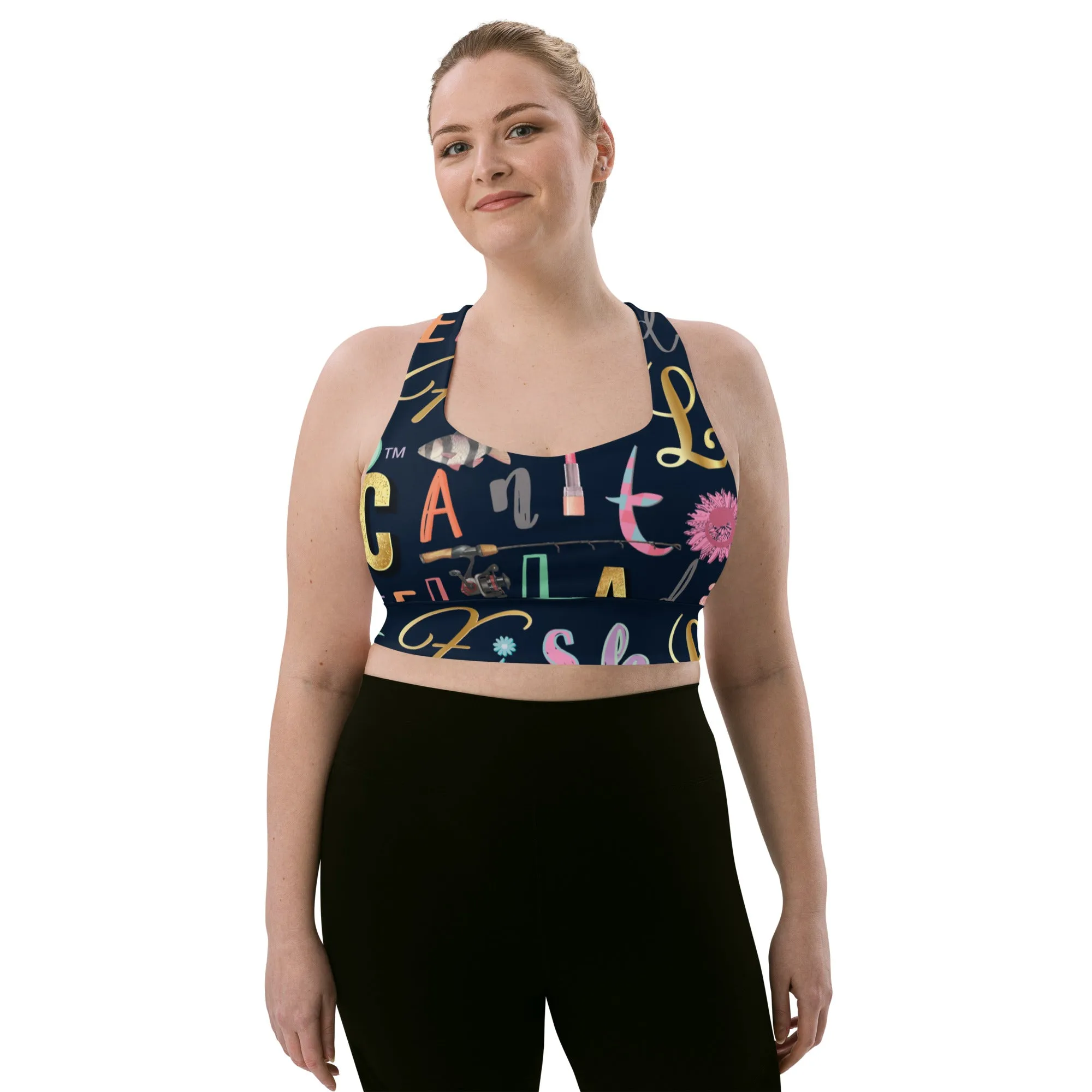Reel Ladies Fish sports bra