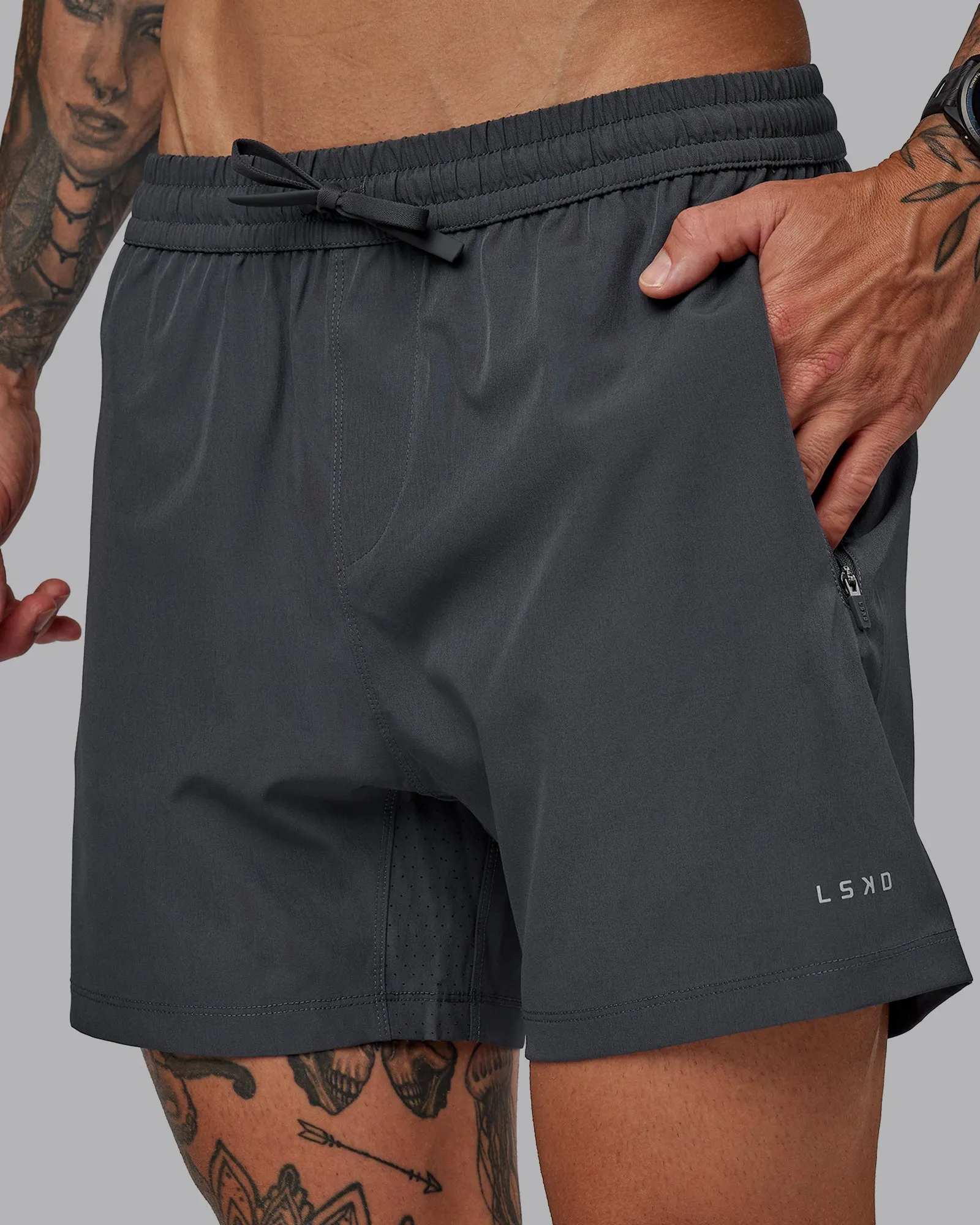 Rep 5'' Performance Short - Dark Storm