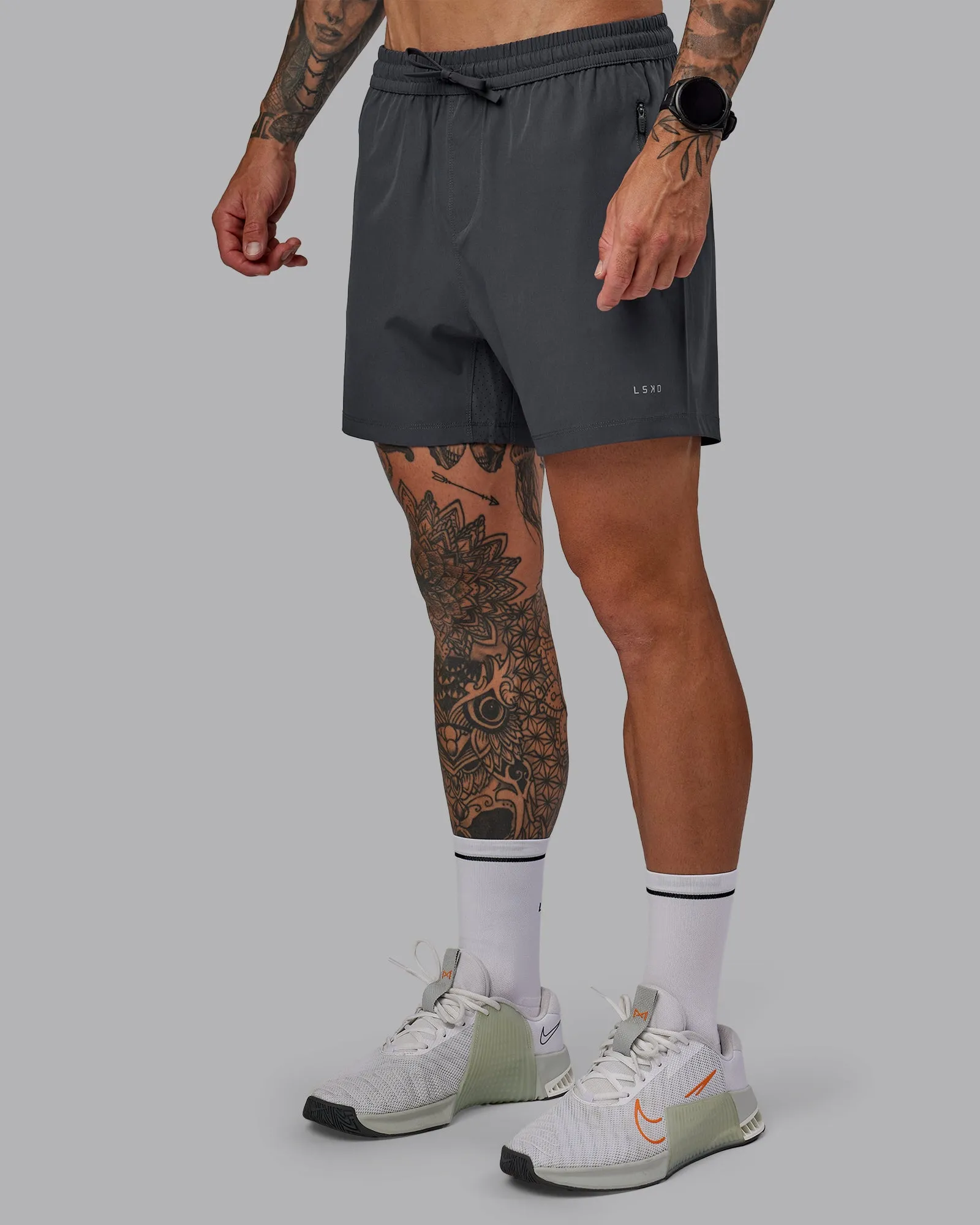 Rep 5'' Performance Short - Dark Storm
