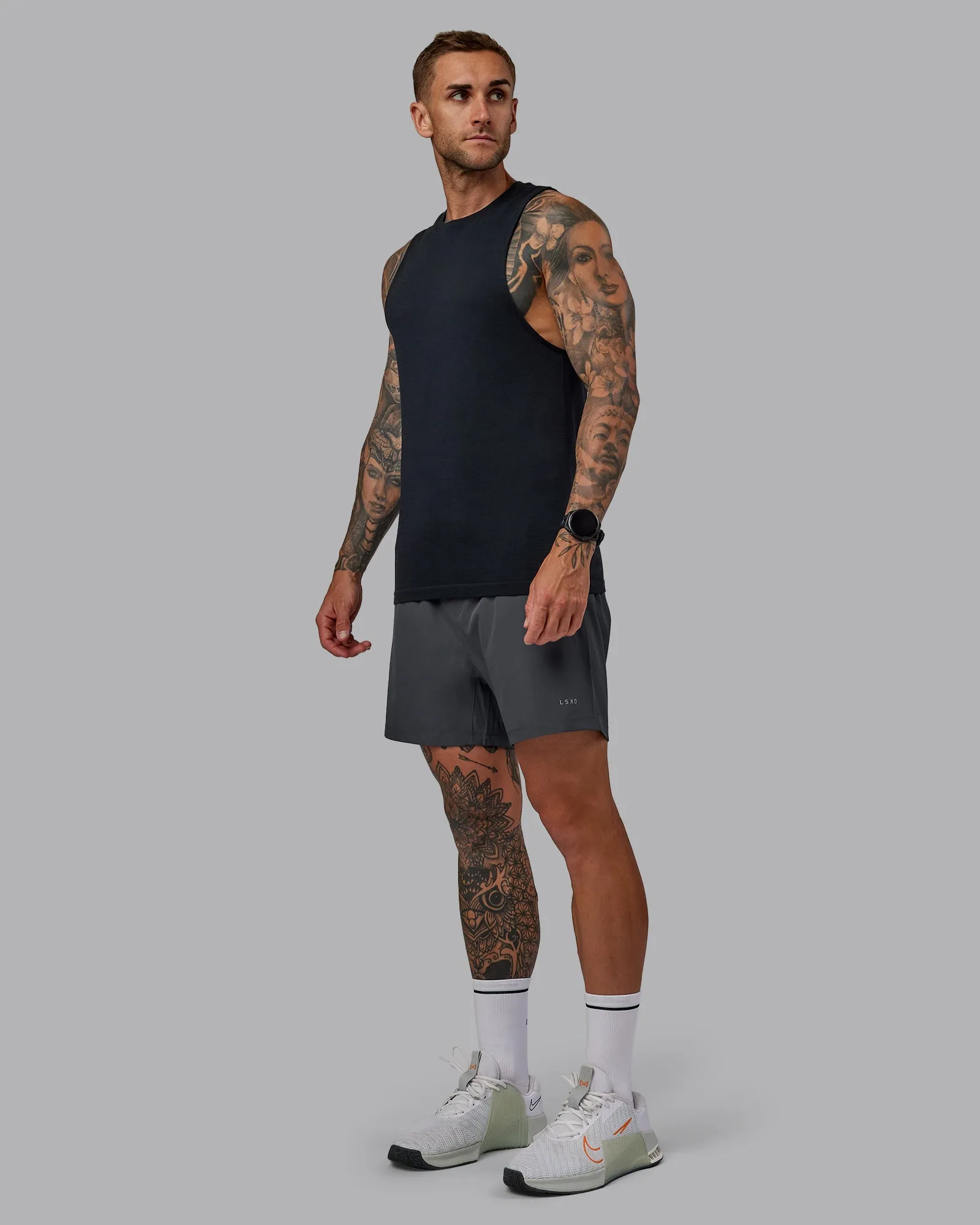 Rep 5'' Performance Short - Dark Storm