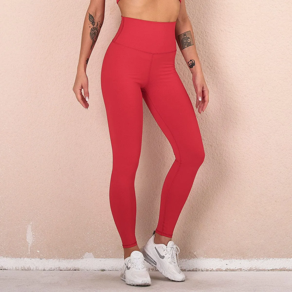 Ribbon Seamless Sports Leggings