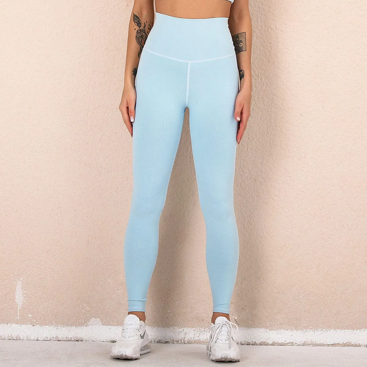 Ribbon Seamless Sports Leggings