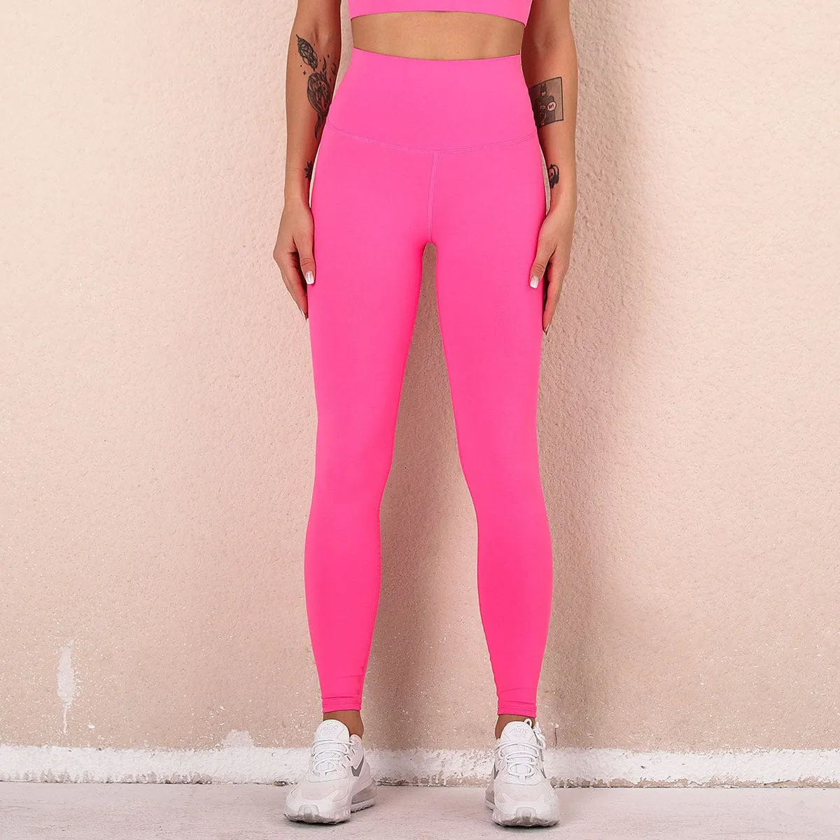 Ribbon Seamless Sports Leggings