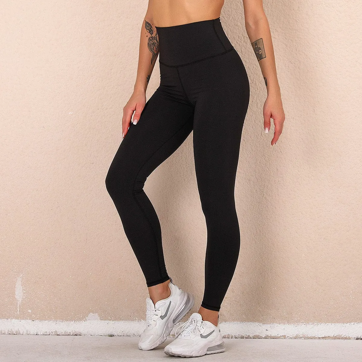 Ribbon Seamless Sports Leggings