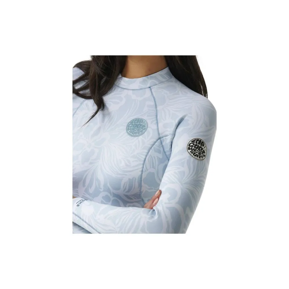 RIP CURL WMS G-BOMB BOYLEG 1MM BACK ZIP BLUE