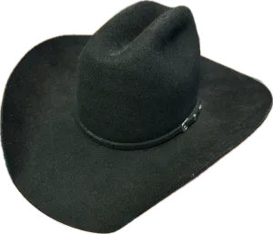 Rodeo King 3X Black Felt Cowboy Hat