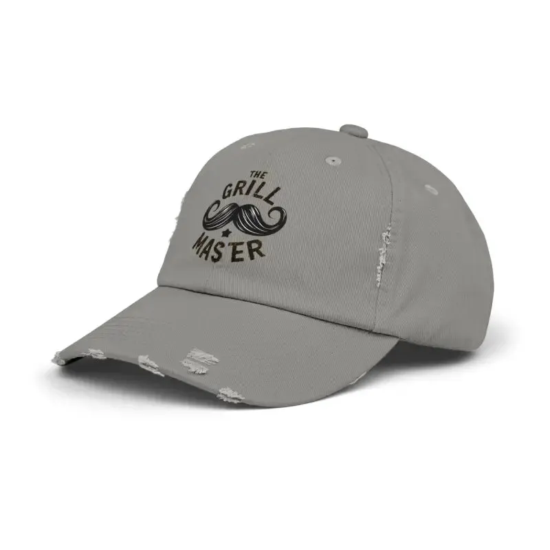 Rugged Distressed Hats with Metal d Ring and Low Profile