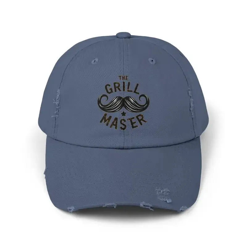 Rugged Distressed Hats with Metal d Ring and Low Profile