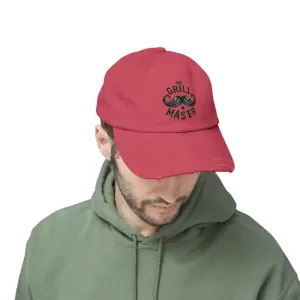 Rugged Distressed Hats with Metal d Ring and Low Profile
