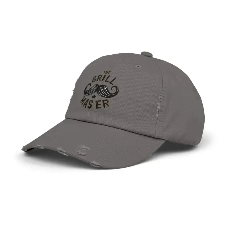 Rugged Distressed Hats with Metal d Ring and Low Profile