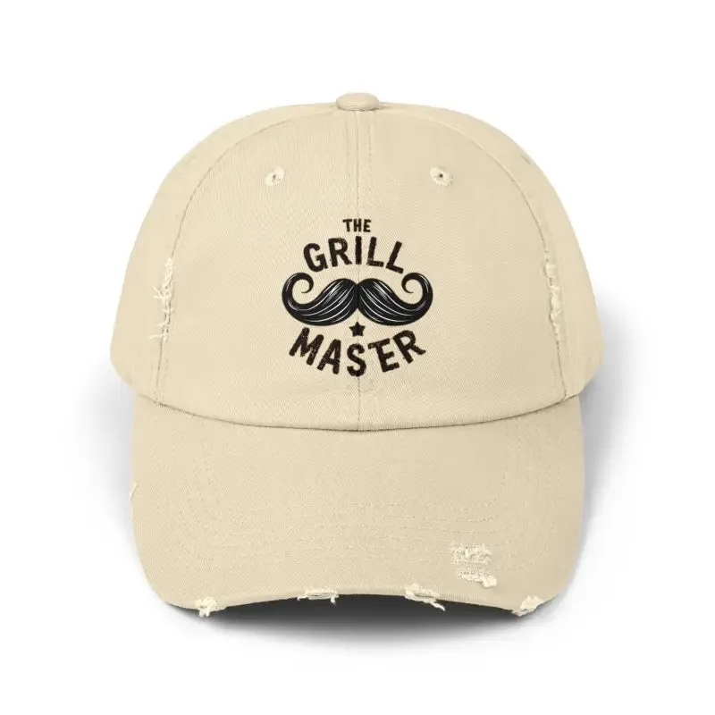 Rugged Distressed Hats with Metal d Ring and Low Profile