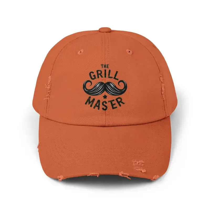 Rugged Distressed Hats with Metal d Ring and Low Profile