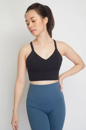 Ruthie Women Sports Bra (Black)