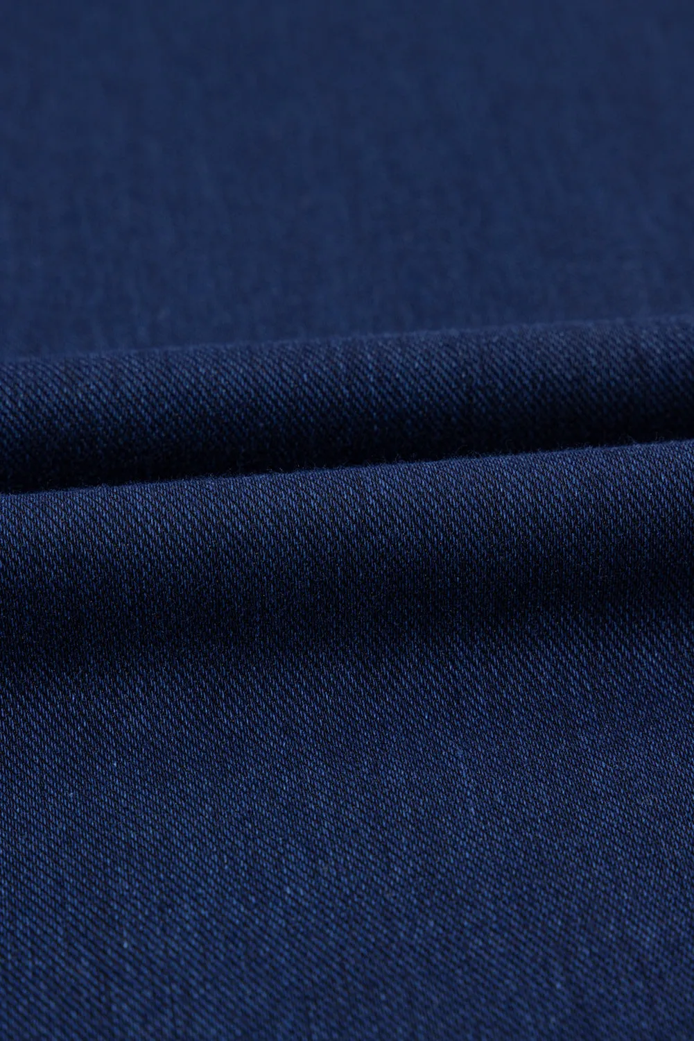 Sail Blue Medium Wash Straight Leg Loose Casual Jeans