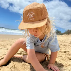 Salty corduroy 5 panel cap