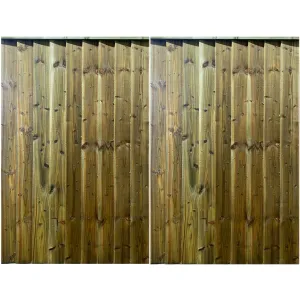 Shebbear Featheredge Entrance Gate (Pair)