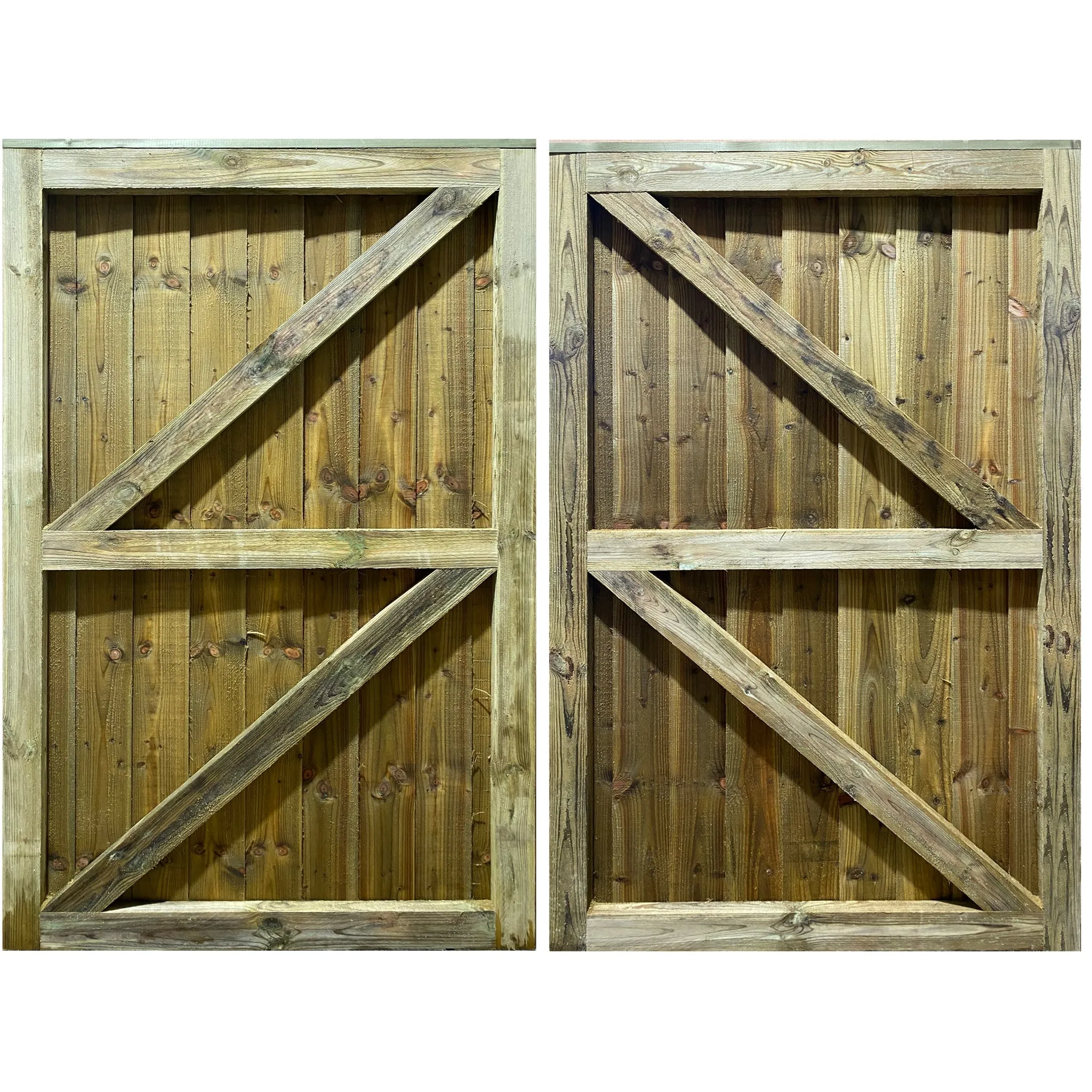 Shebbear Featheredge Entrance Gate (Pair)