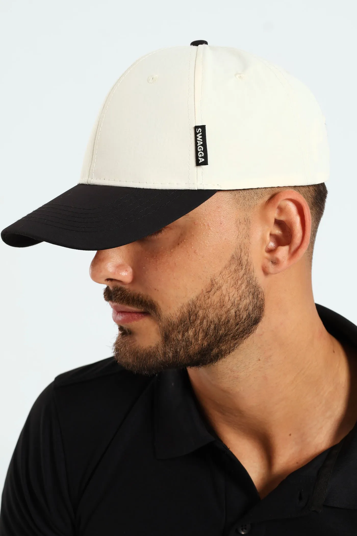 Side Label Cap - Cream