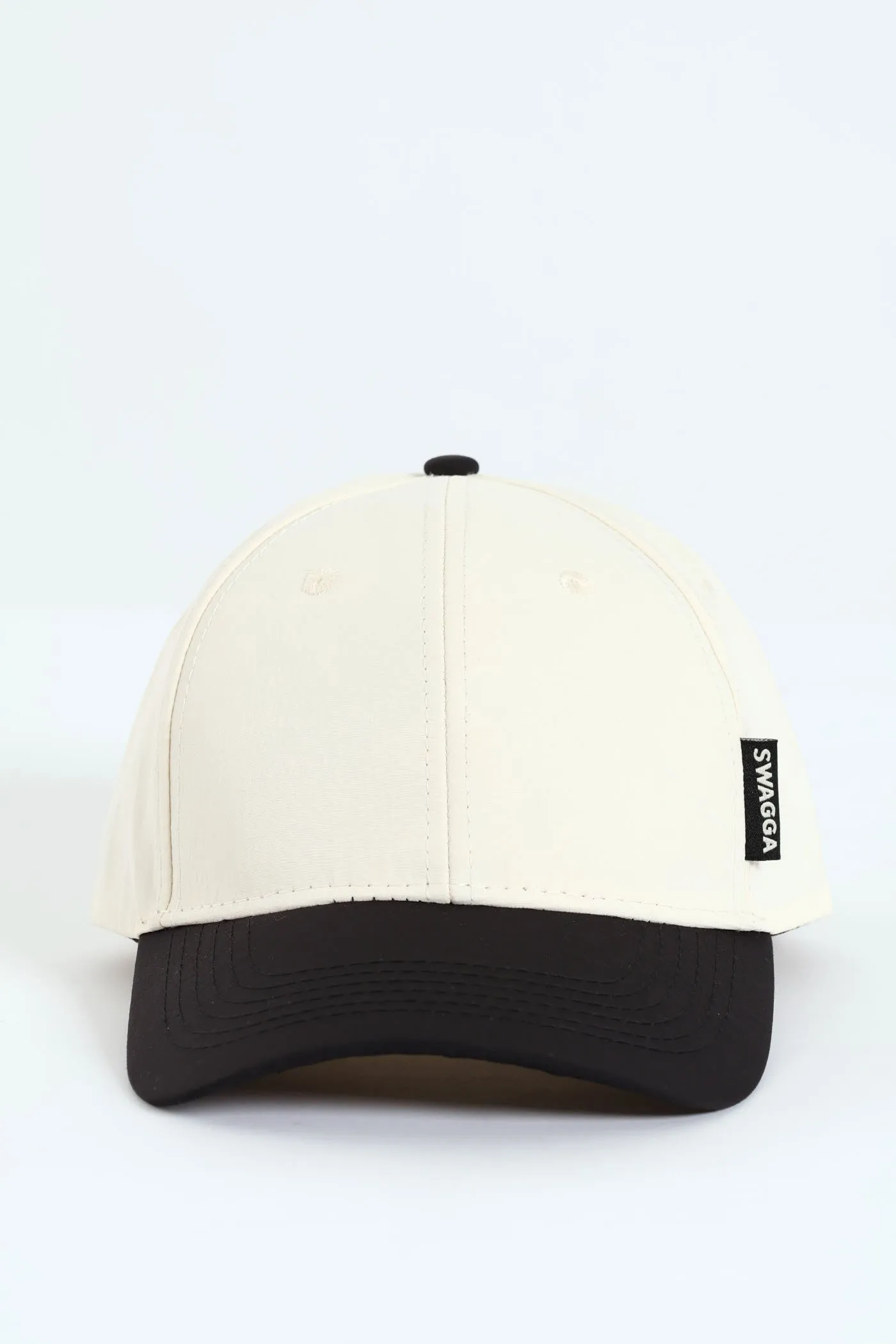 Side Label Cap - Cream