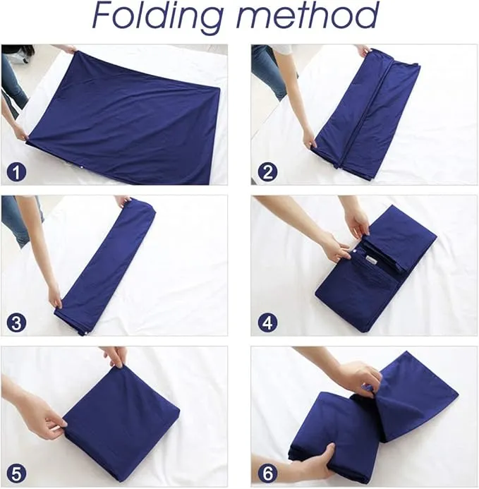 Sleeping Bag Liner Camping Travel Home Bed Sheet Lightweight Breathable Hotel Compact Sacks