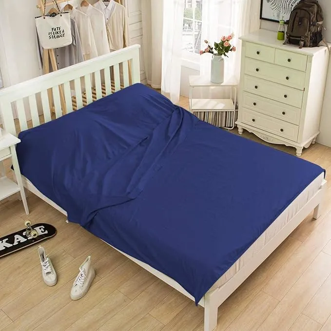 Sleeping Bag Liner Camping Travel Home Bed Sheet Lightweight Breathable Hotel Compact Sacks