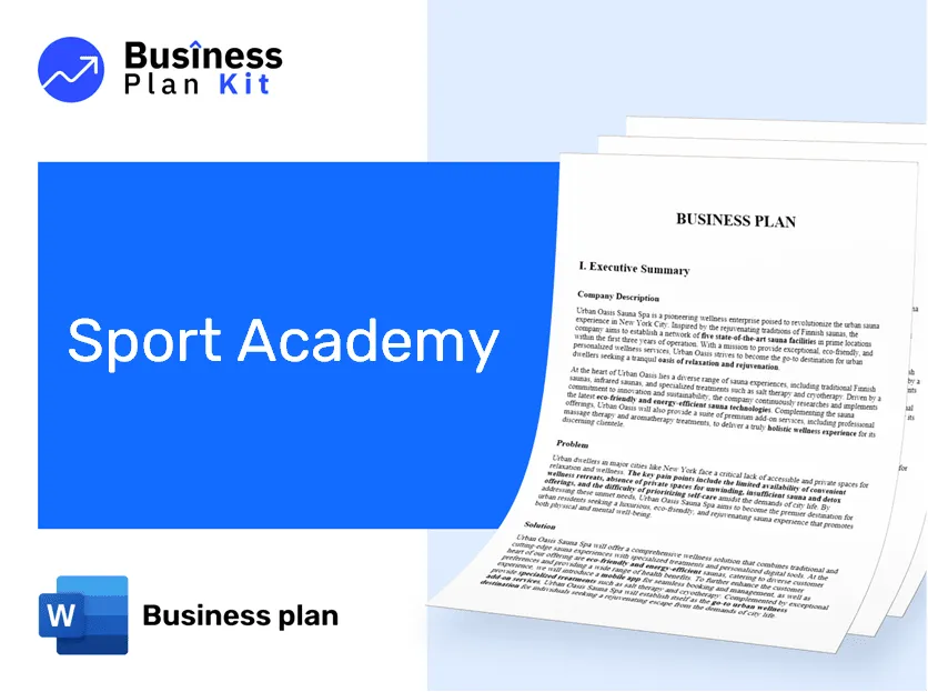 Sport Academy Business Plan Example