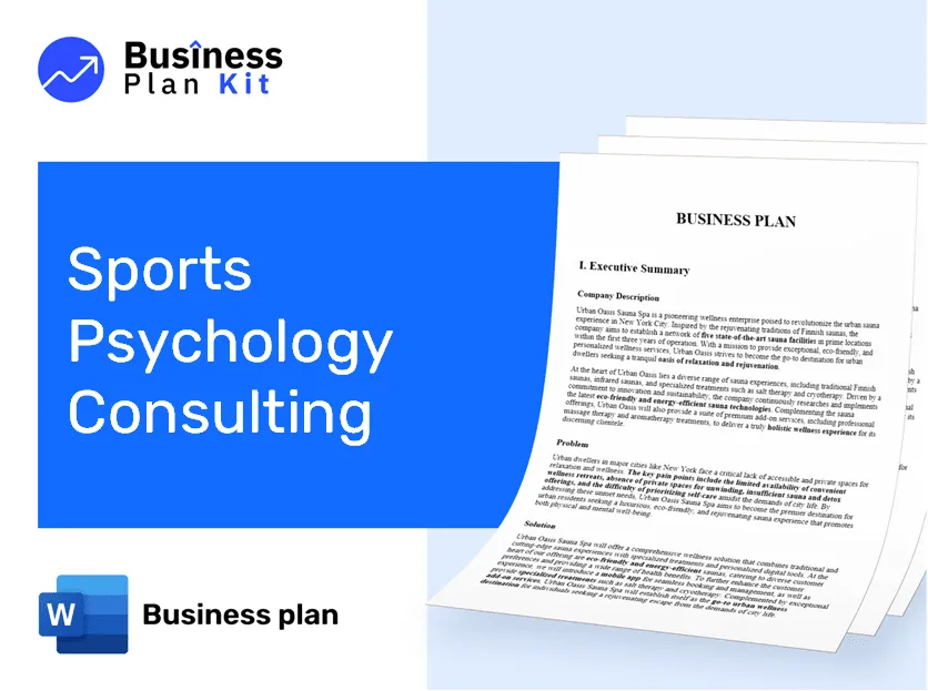 Sports Psychology Consulting Business Plan Example