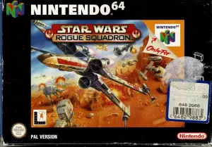 Star Wars Rogue Squadron i æske (kosmetiske fejl)