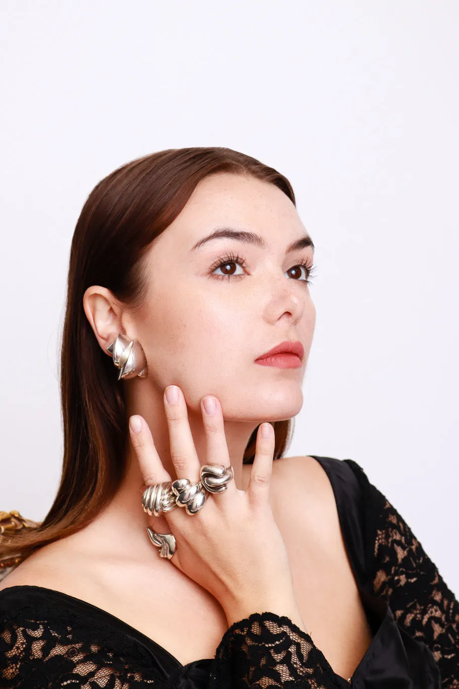 Sterling Silver Rope Twist Ring