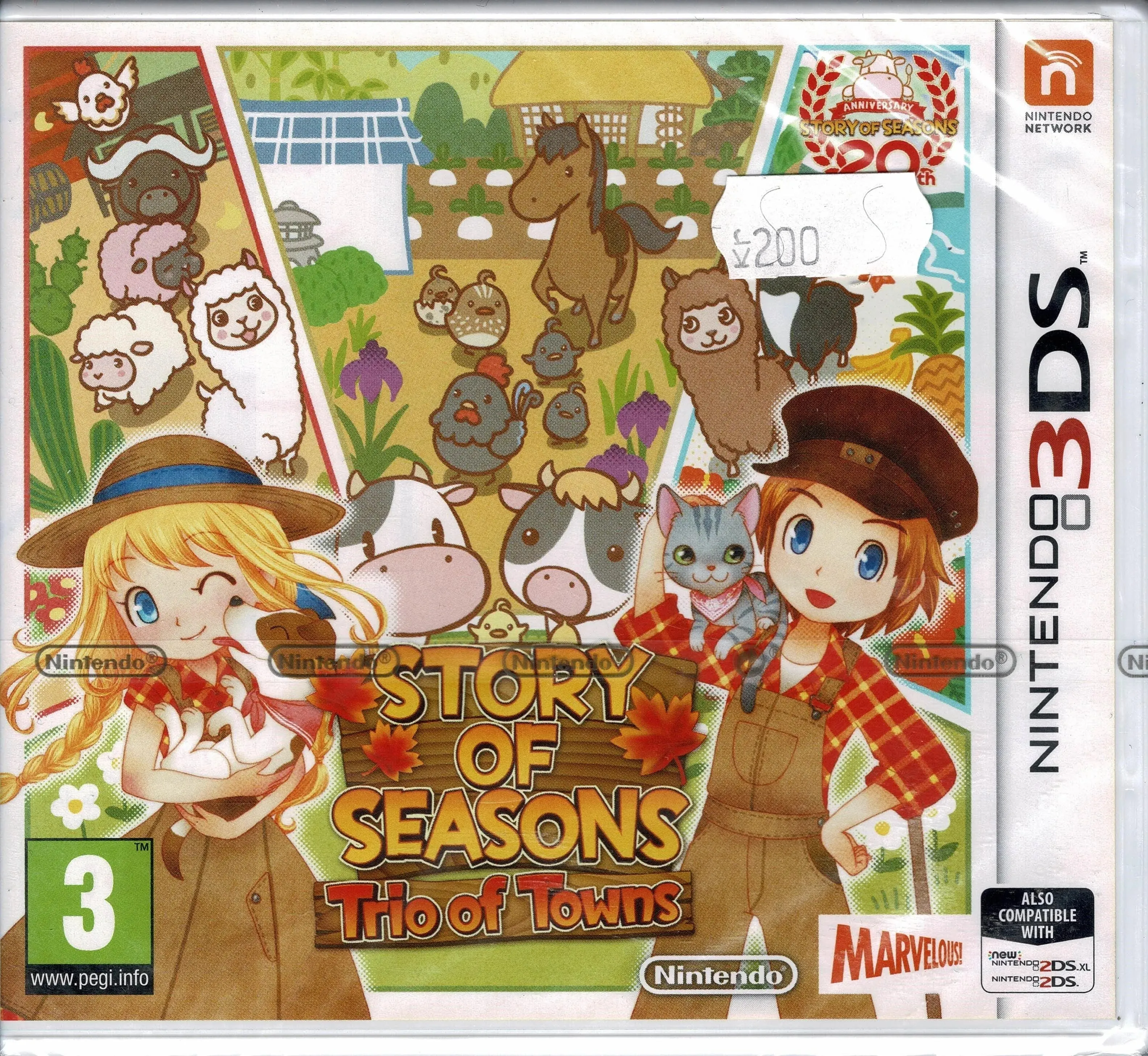 Story of Seasons Trio of Towns (forseglet)