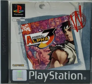 Street Fighter Alpha 3 (White Label m. mindre flænge i case)