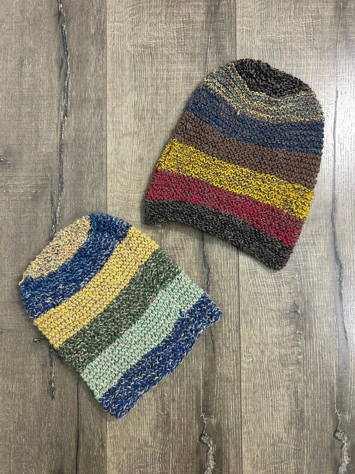 Striped Slouch Hat