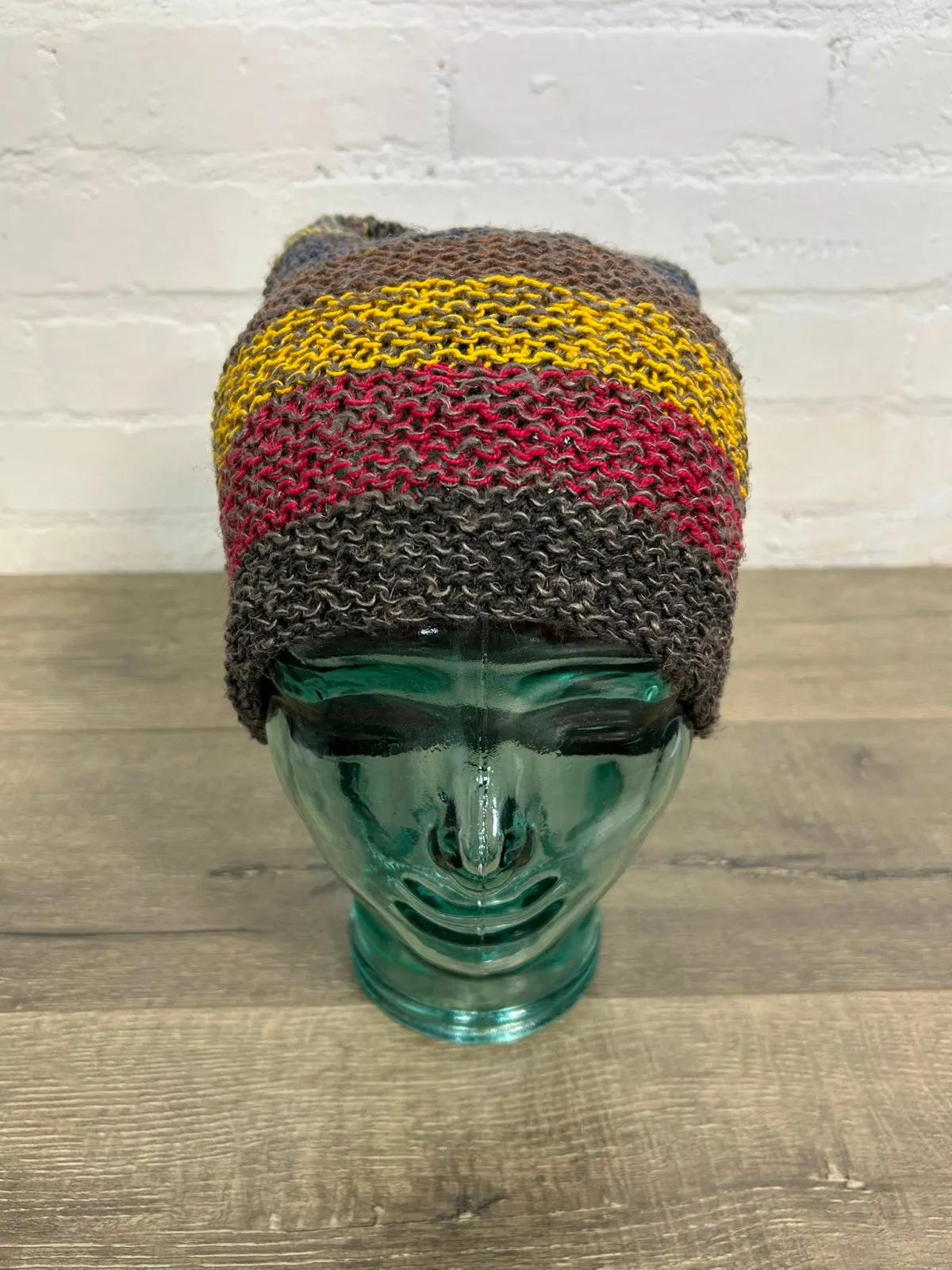 Striped Slouch Hat