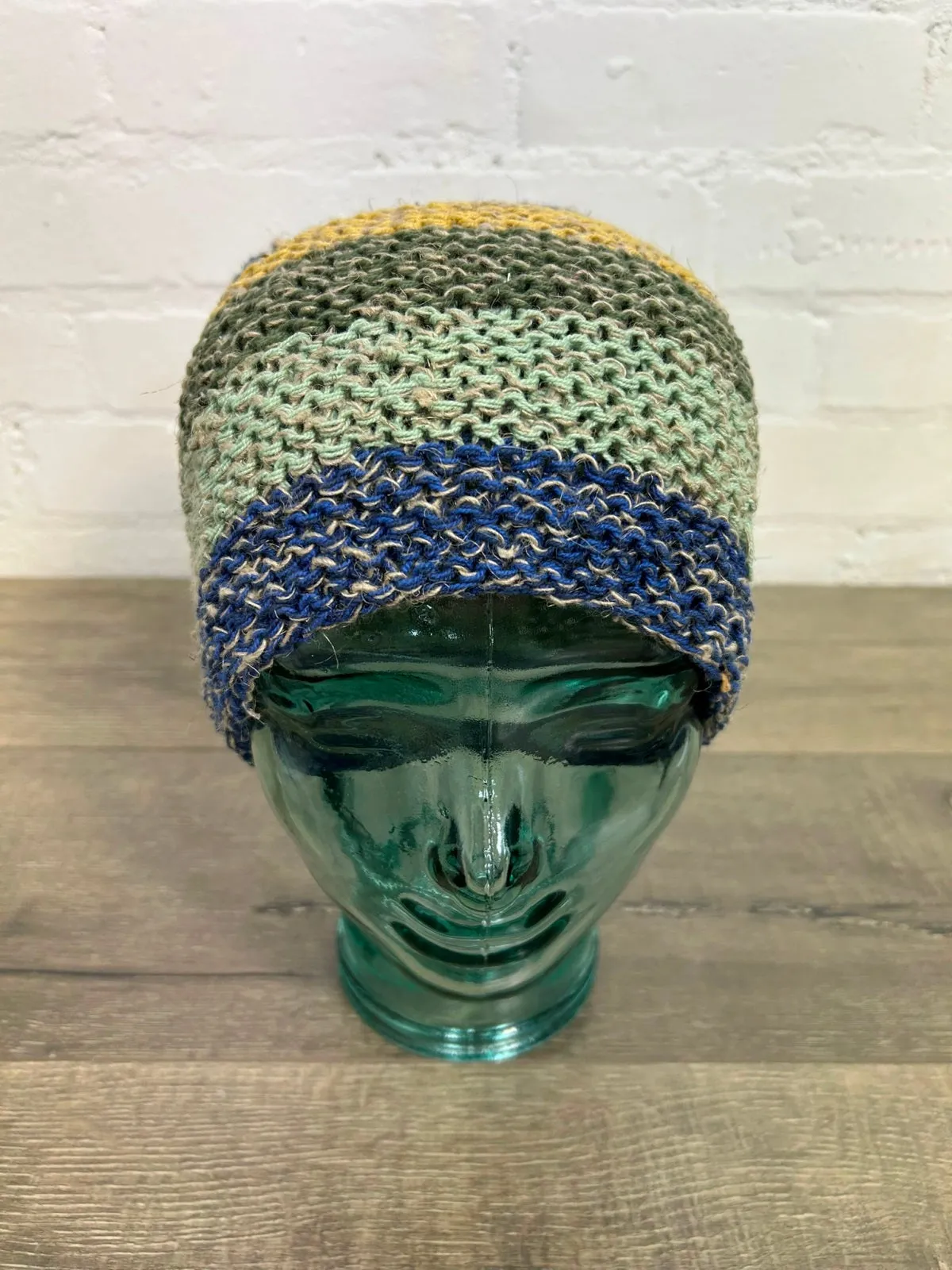 Striped Slouch Hat