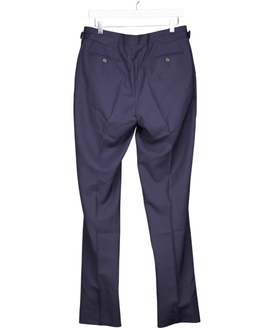 suitsupply Blue Navy Soho Trouser W32