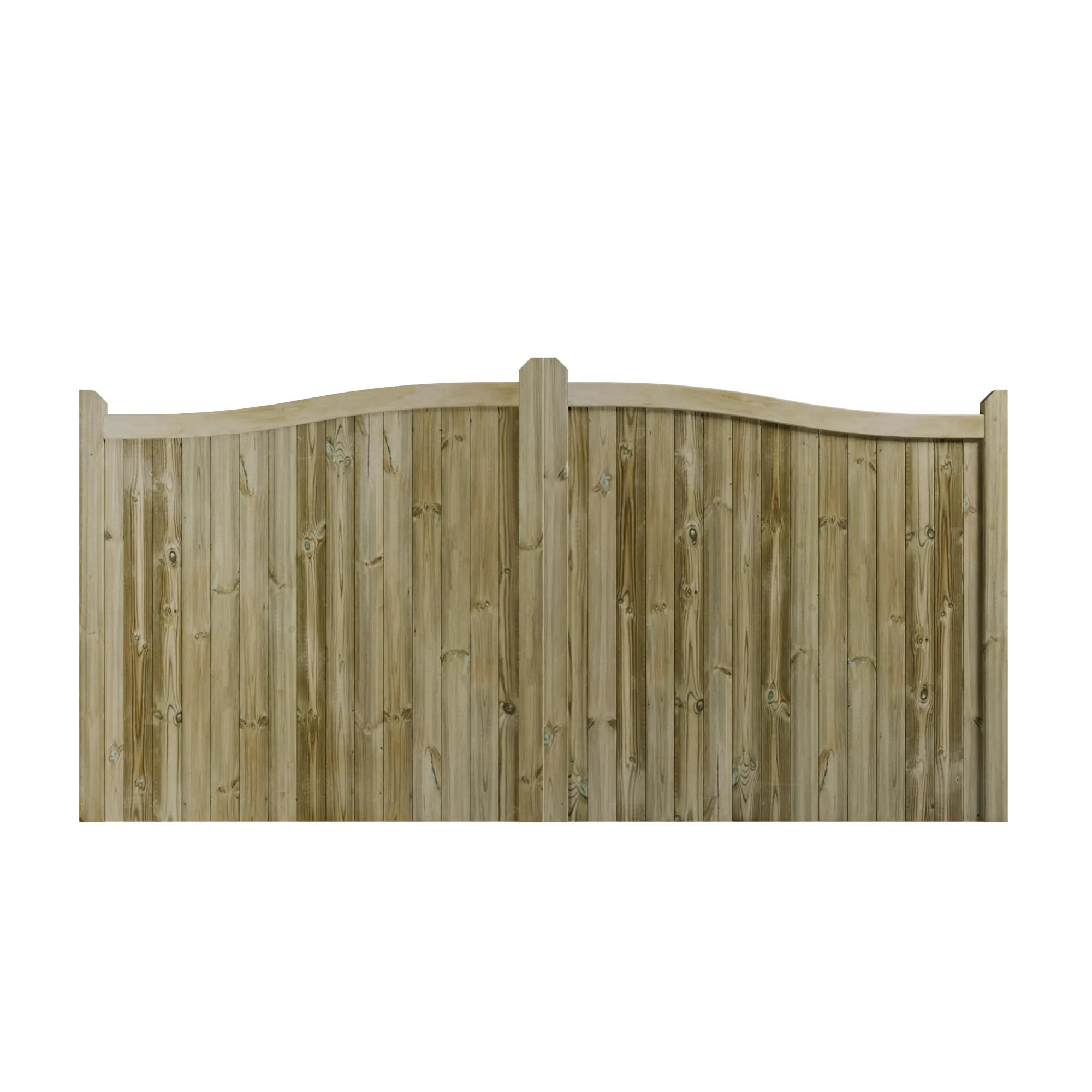 Swan Neck Gates (Pair)