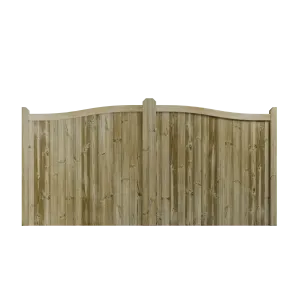 Swan Neck Gates (Pair)