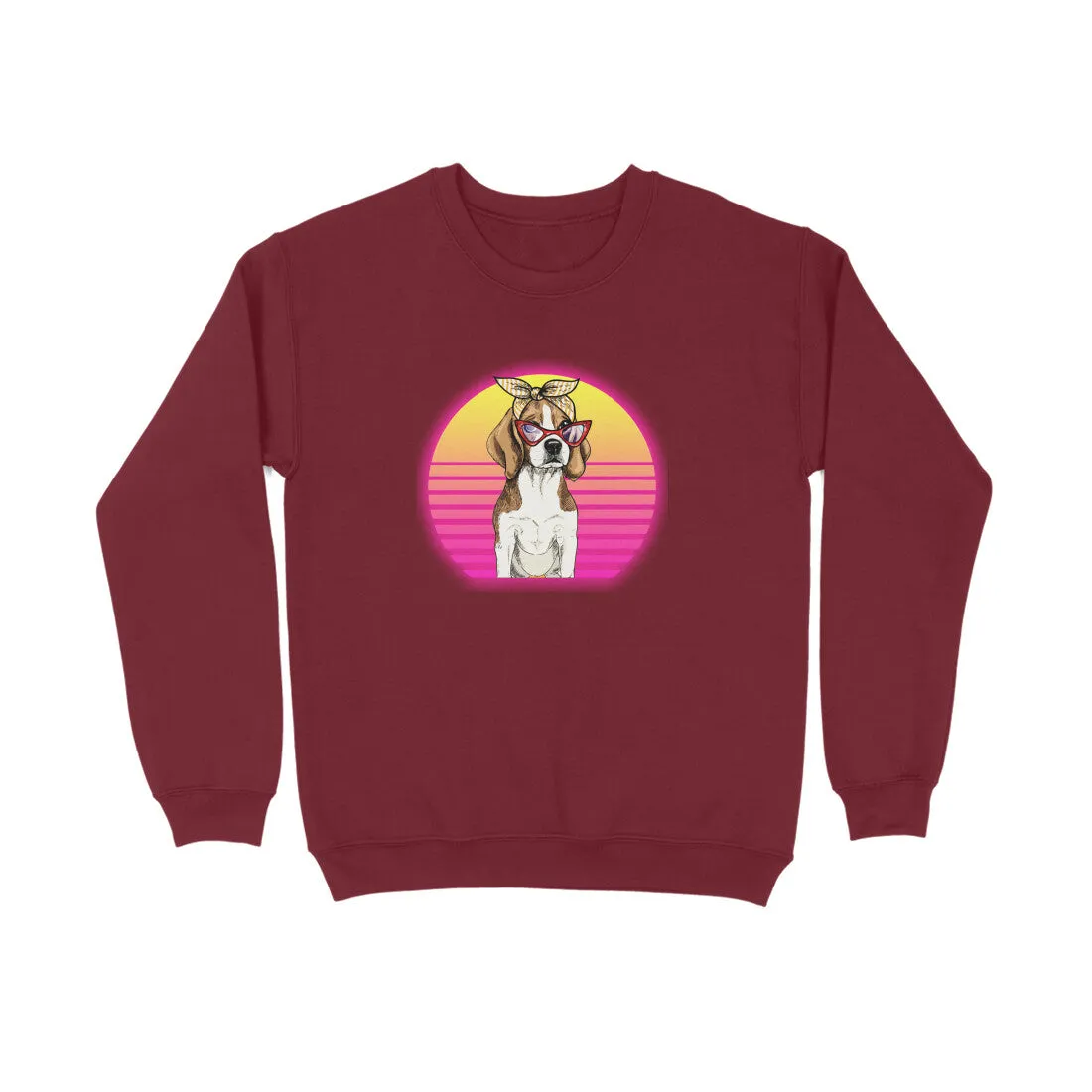 Sweatshirt (Men) - Lil Miss Beagle (8 Colours)